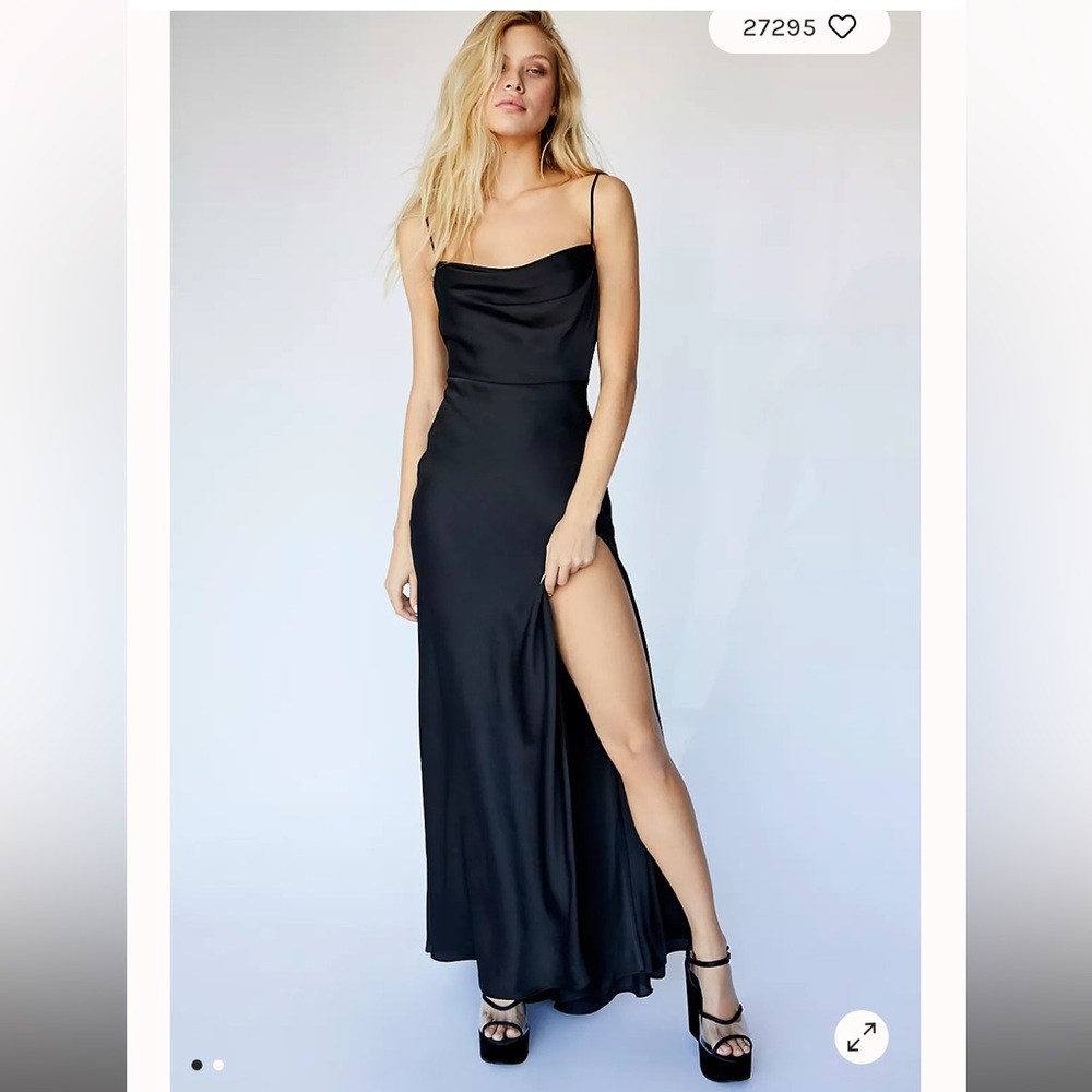 Free People Black Dress Prom Formal